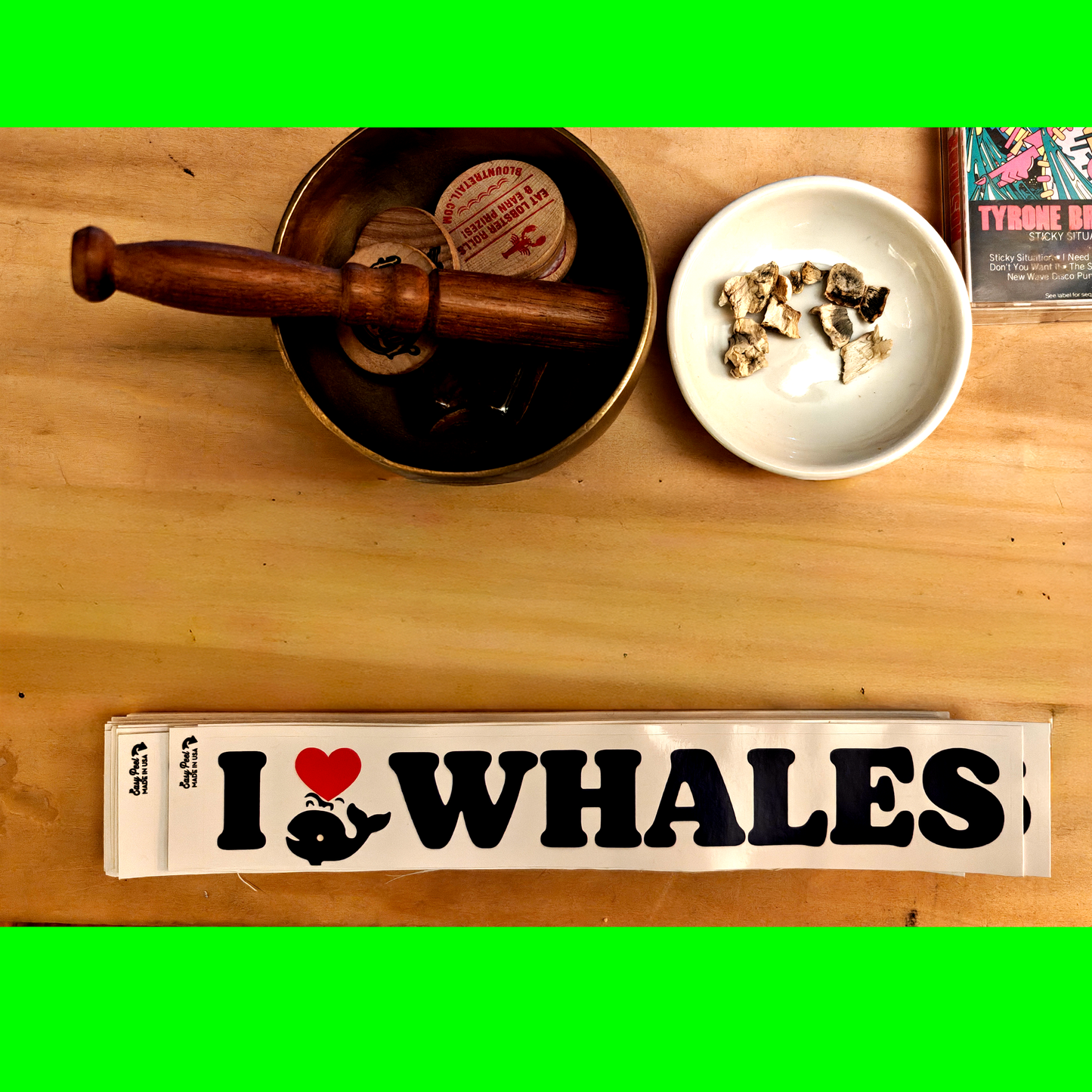 I ❤️ Whales Whales Bumper Sticker