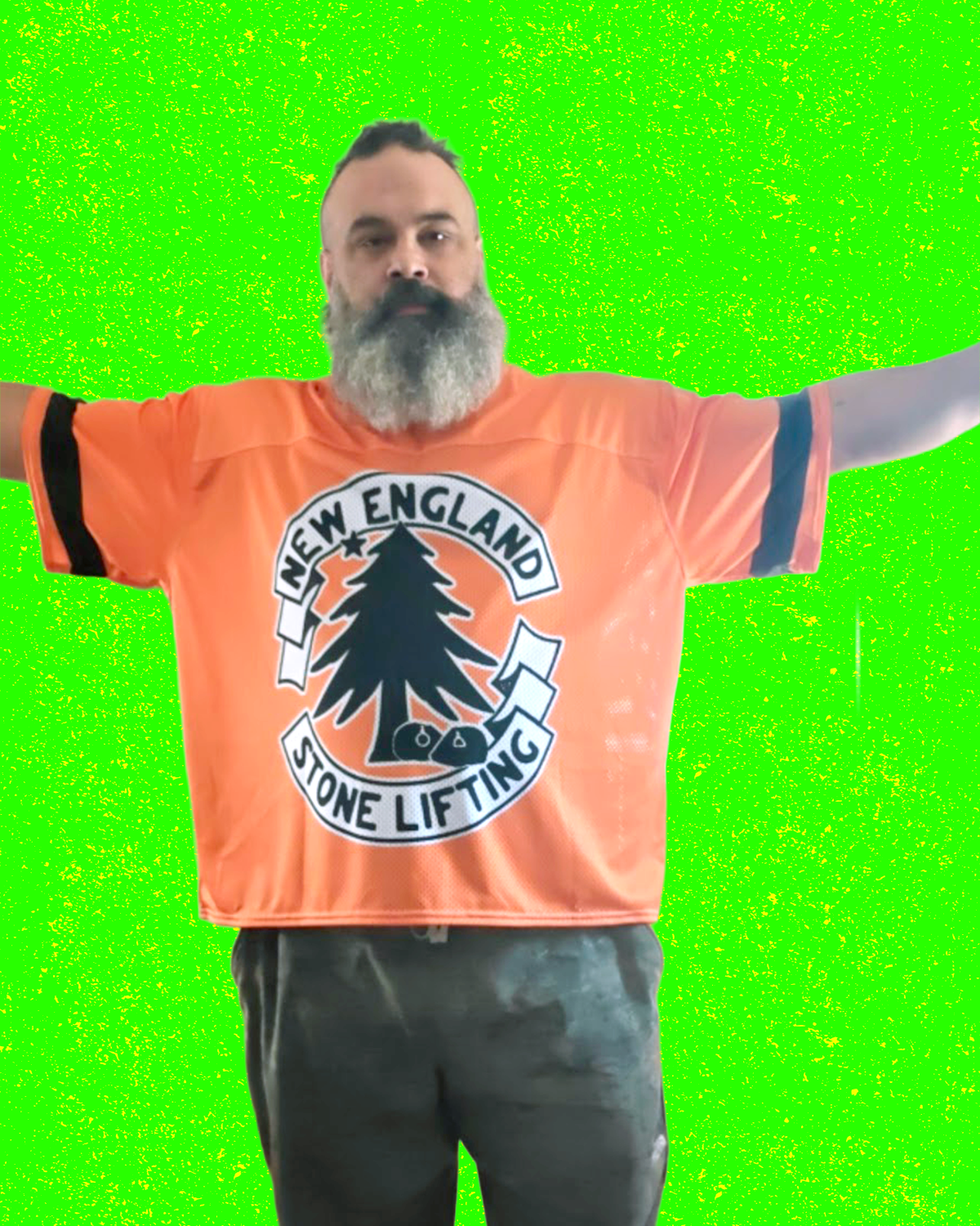 NESL Blaze Orange football jersey